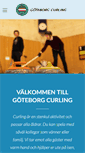 Mobile Screenshot of goteborgcurling.se